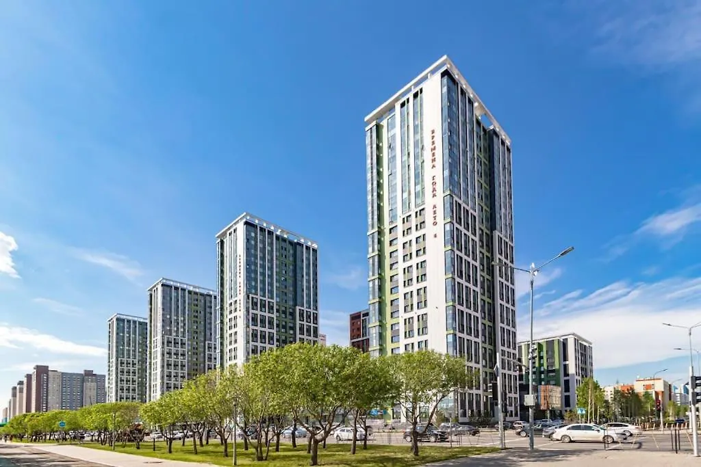 С Прекрасным Видом На Сад Nur-Sultan  Apartment Nur-Sultan (Astana)